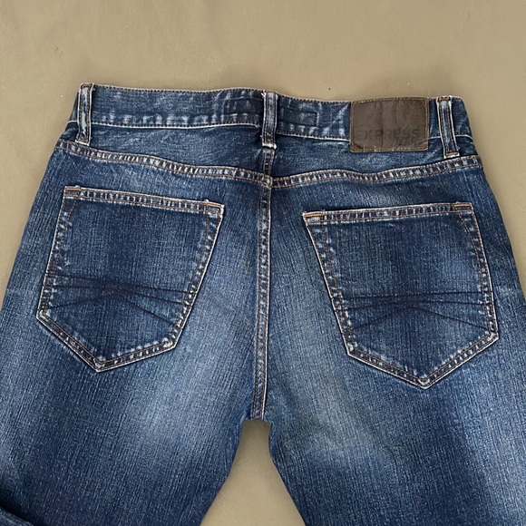 EXPRESS Jeans Slim Fit boot cut, ROCCO style Mens Jeans size 30” - Picture 8 of 16